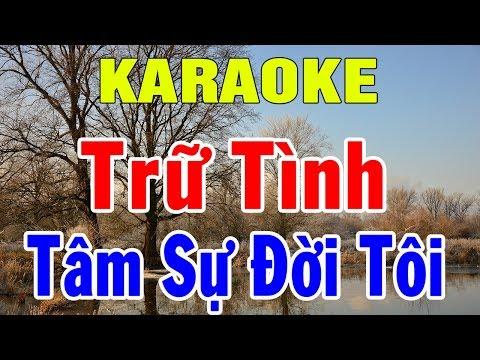 Karaoke Nhạc Sống Trữ Tình Bolero Nhạc Vàng Hòa Tấu | Liên khúc Rumba Tâm Sự Đời Tôi | Trọng Hiếu
