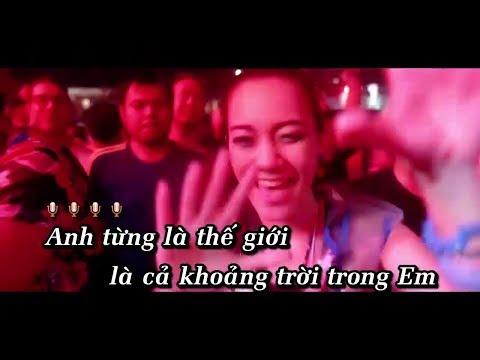 [ Karaoke Có Lời ] Đừng Như Thói Quen Remix | Sara Lưu