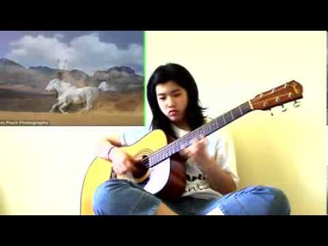 Vet Thu Tren Lung Ngua Hoang Guitar Duet)  YouTube