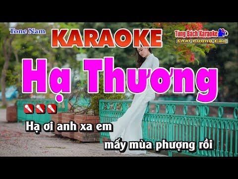 Hạ Thương - Karaoke Nhạc Sống Tùng Bách