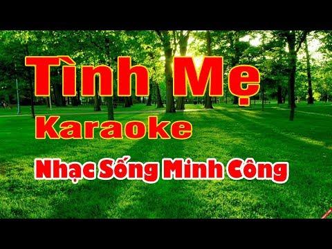 Tình Mẹ Karaoke Nhạc Sống Minh Công ( Ngọc Sơn )