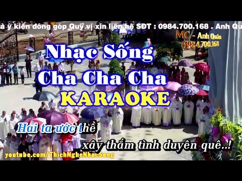 [KARAOKE Nhạc Sống] Liên Khúc Nhạc Sống Cha Cha Cha Cực Hay - Nhạc Sống Thôn Quê Karaoke