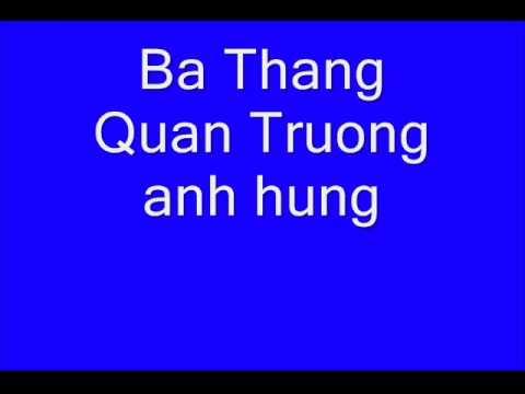 Ba Thang Quan Truong