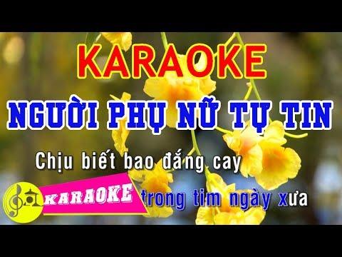 Người Phụ Nữ Tự Tin Karaoke || Beat Chuẩn