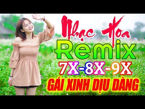 Dáng Em, Vầng Trăng Khóc Remix | LK Nhạc Hoa Lời Việt Remix 7X 8X 9X Bass Căng Khét Lẹt