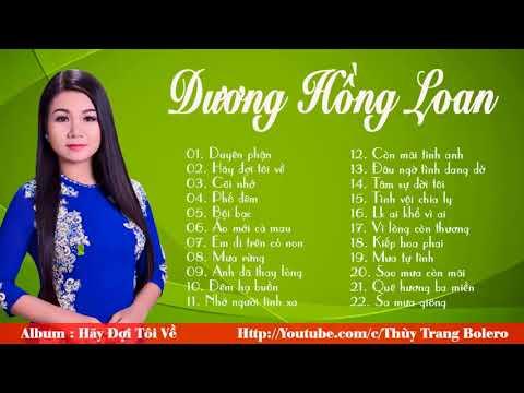 Dương Hồng Loan  - LK Nhạc trữ tình quê hương Dương Hồng Loan hay nhất