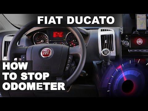 FIAT DUCATO CAMPERVAN | Dashboard removal | Odometer stop | 2020
