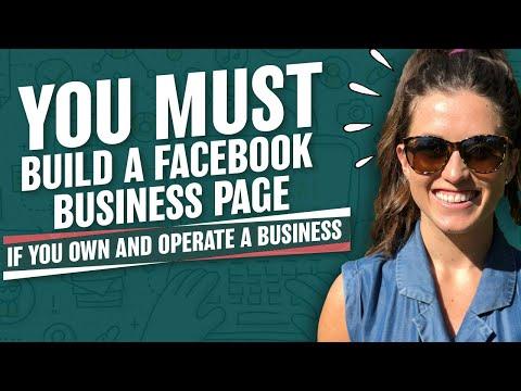 You MUST Build a Facebook Business Page if You Own and Operate a Business