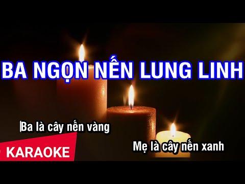 Ba Ngọn Nến Lung Linh (Karaoke Beat)
