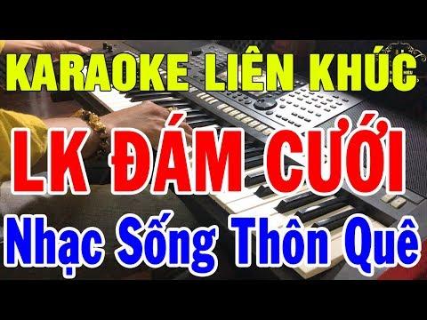 Karaoke Liên Khúc Đám Cưới Hay Nhất 2024 | Nhạc Sống Thôn Quê Karaoke Organ Đặc Biệt | Hiếu Organ